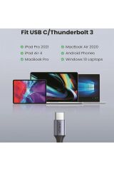 60w Pd 3.0 Şarj Destekli Ve Type-c Lightning Mfi Ses Adaptörü