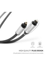5.1 Dijital Toslink Optik Ses Kablosu 1.5 Metre