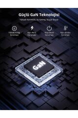 Gan X 65w 3 Type-c Pd Ve Usb Hızlı Şarj Cihazı