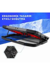 C1 Led Ekranlı Notebook Soğutucu