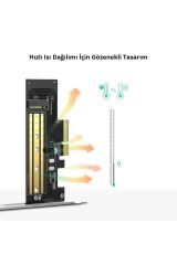 Pcıe 3.0 M.2 Nvme Ve Ngff Okuyucu Adaptör Kartı