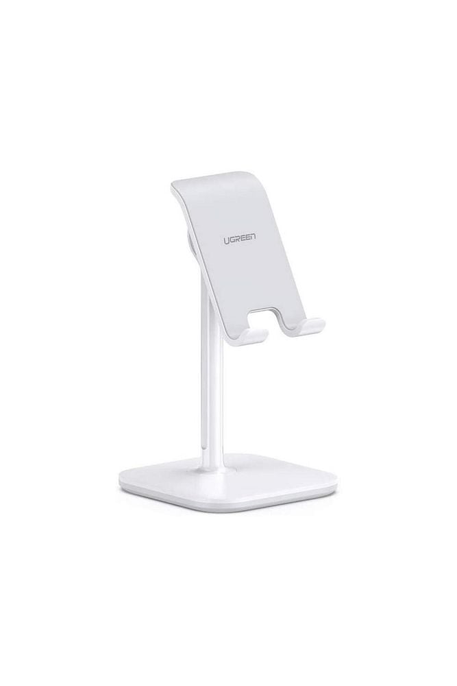 Açı Ayarlı Masaüstü Telefon Tablet Standı Beyaz