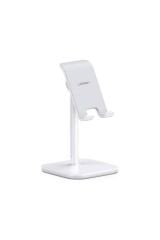 Açı Ayarlı Masaüstü Telefon Tablet Standı Beyaz