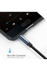 90 Derece L Tipi 3.5mm Aux Ses Kablosu 50 Cm