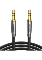Ugreen 3.5mm Erkek To Erkek Örgülü Aux Ses Kablosu 1 Metre