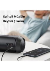 Ugreen 3.5mm Erkek To Erkek Örgülü Aux Ses Kablosu 1 Metre