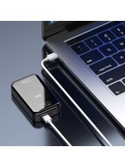 Juo 10000 mAh 33W LED Watt Amper Göstergeli Usb-A + Type-C Powerbank Taşınabilir Hızlı Şarj Cihazı