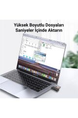 Usb 3.0 Sd Ve Micro Sd Hafıza Kart Okuyucu Beyaz