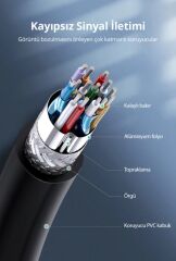 Ugreen 4K HDMI Kablo Siyah 5 Metre