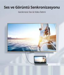 Ugreen 4K HDMI Kablo Siyah 5 Metre
