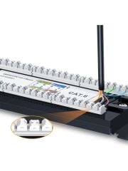 Ugreen 24 Port 1u Cat6 Patch Panel