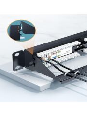 Ugreen 24 Port 1u Cat6 Patch Panel