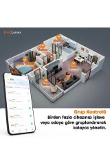 Lumex Akıllı Ampul 9w Led Rgb Wifi & Bluetooth