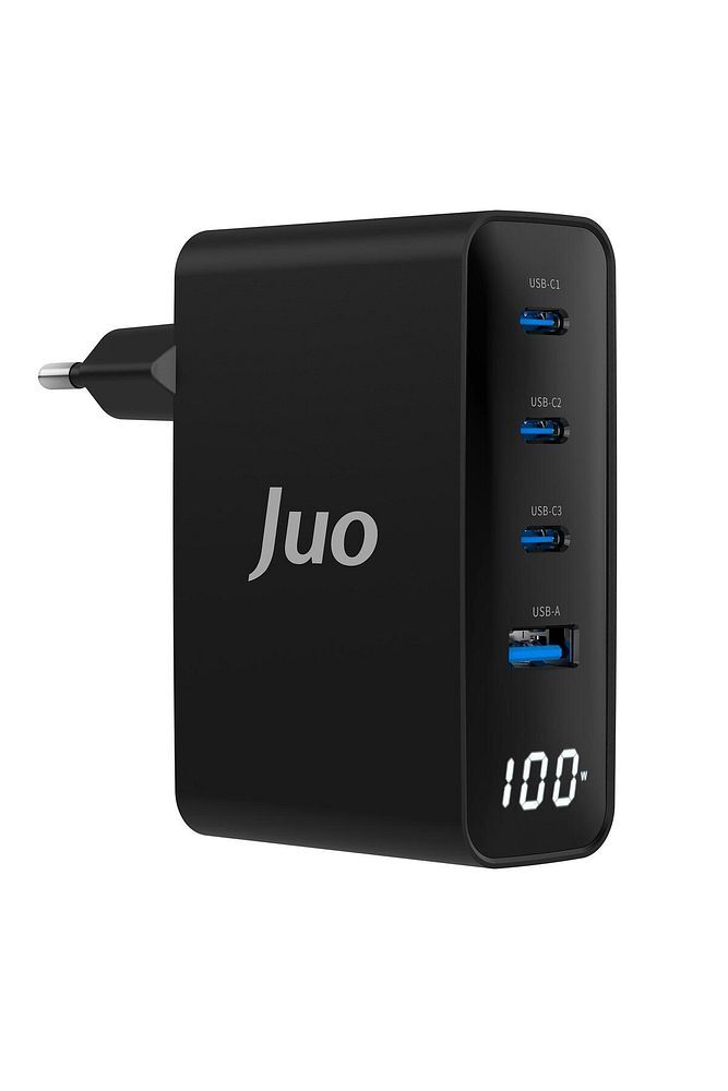 100w Gan Led Ekranlı 3 Type-c Usb-a Hızlı Şarj Cihazı Iphone & Macbook & Notebook Şarj Aleti