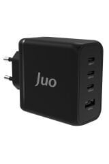 100w 4 Portlu Usb-c Usb-a Gan Şarj Aleti Iphone & Macbook & Notebook Uyumlu Pd Type-c Hızlı Şa