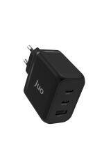 65w Usb-c Usb-a 3 Portlu Gan Şarj Aleti Iphone & Macbook & Notebook Uyumlu Pd Type-c Hızlı Şar