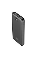 10000 Mah 10.5w Çift Usb-a Çıkışlı Powerbank Taşınabilir Hızlı Şarj Cihazı Siyah