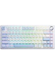 Aula F75 Mekanik Rgb Tkl Nimbus V3 Switch Kablosuz Makrolu Hot Swap Klavye Buz Mavisi