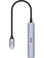 Juo Type-C 4 Portlu USB 3.0 / USB 2.0 Çoklayıcı Dönüştürücü Hub