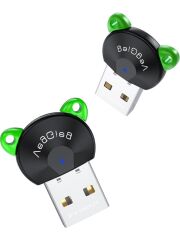 VegGieg UB504 Bluetooth 5.4 Adaptör Mini USB Dongle
