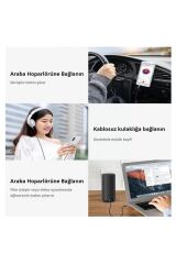 3.5mm Hi-fi Erkek To Erkek Trrs Aux Ses Ve Mikrofon Kablosu 3 Metre