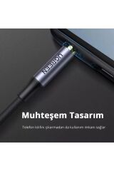 3.5mm Hi-fi Erkek To Erkek Trrs Aux Ses Ve Mikrofon Kablosu 3 Metre
