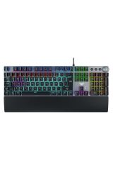 F2058 Bilek Destekli Rgb Makrolu Mekanik Kablolu Oyuncu Klavyesi