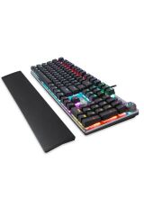 F2058 Bilek Destekli Rgb Makrolu Mekanik Kablolu Oyuncu Klavyesi