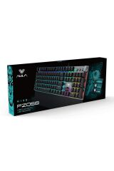 F2058 Bilek Destekli Rgb Makrolu Mekanik Kablolu Oyuncu Klavyesi