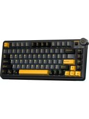 Aula AU75 3 Modlu Rgb Hot Swap Mekanik Tkl Seiya Switch Kablosuz Makrolu Klavye Siyah