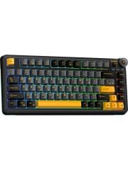 Aula AU75 3 Modlu Rgb Hot Swap Mekanik Tkl Seiya Switch Kablosuz Makrolu Klavye Siyah
