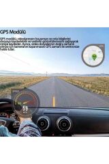 A129 Pro 4k Gps'li Akıllı Araç Kamerası