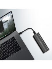 Juo USB 3.1 Gen 2 Type-C 10GBPS Pcıe Nvme M.2 Sata SSD Disk Kutusu