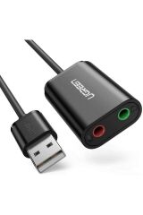 3.5mm Harici Usb Ses Kartı Beyaz