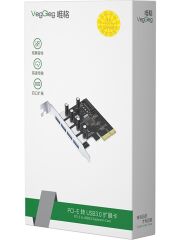 VegGieg Pcı-E Express 4 Portlu USB 3.0 Hub Çoklayıcı Kart