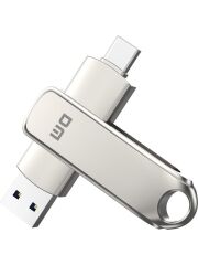 DM PD189 Metal Type-C USB 3.1 Flash Bellek 128GB
