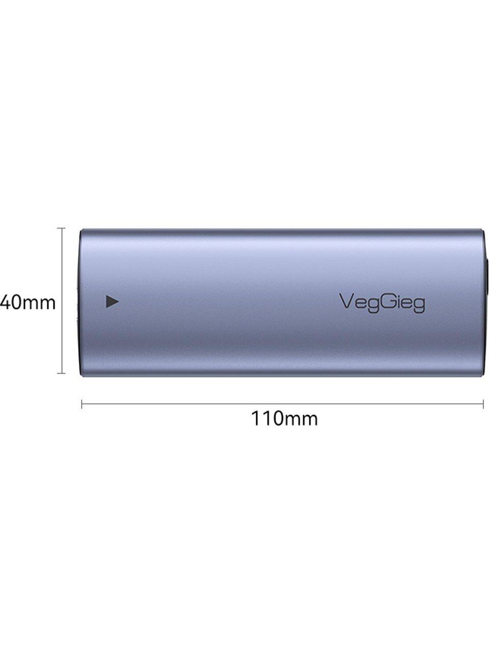 VegGieg 10GBPS USB 3.1 Gen2 M.2 Sata Ngff Nvme SSD Disk Kutusu