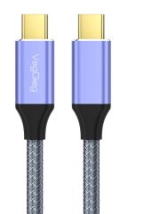 VegGieg USB 3.1 Type-C Pd 100W 5A 10GBPS 4K 60Hz Destekli Kablo 2 Metre