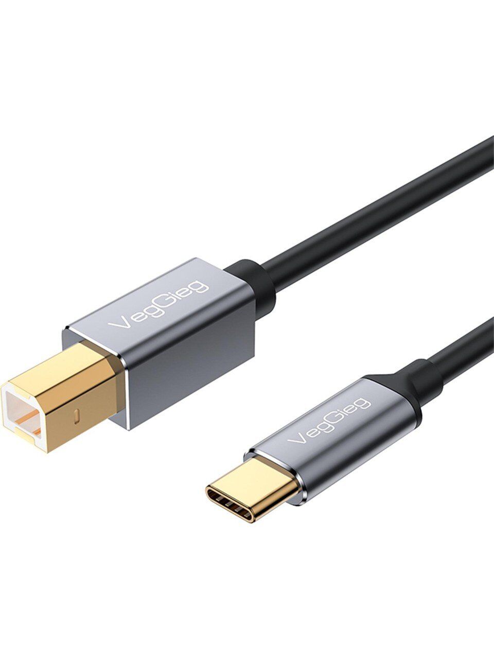 VegGieg Type-C To Usb-B Yazıcı Kablosu 1.5 Metre