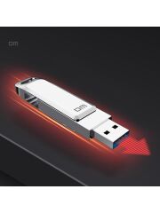 DM PD168 Metal USB 3.1 Type C Flash Bellek 128GB