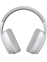 Aula S6 Ultra Hafif Kablosuz Bluetooth Type-C Mikrofonlu Gaming Oyuncu Kulaklığı Beyaz