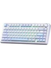Aula F75 Mekanik Rgb Tkl Gray Switch Kablosuz Makrolu Hot Swap Klavye Buz Mavisi