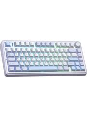 Aula F75 Mekanik Rgb Tkl Gray Switch Kablosuz Makrolu Hot Swap Klavye Buz Mavisi
